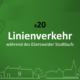 Sonderfahrplan des ÖPNVs